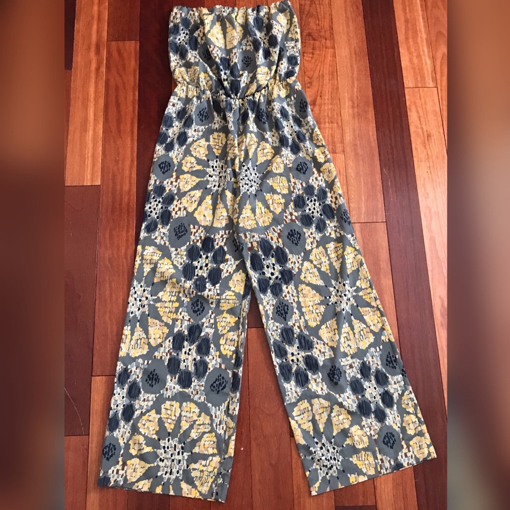 Bar III Strapless Jumpsuit - size Small